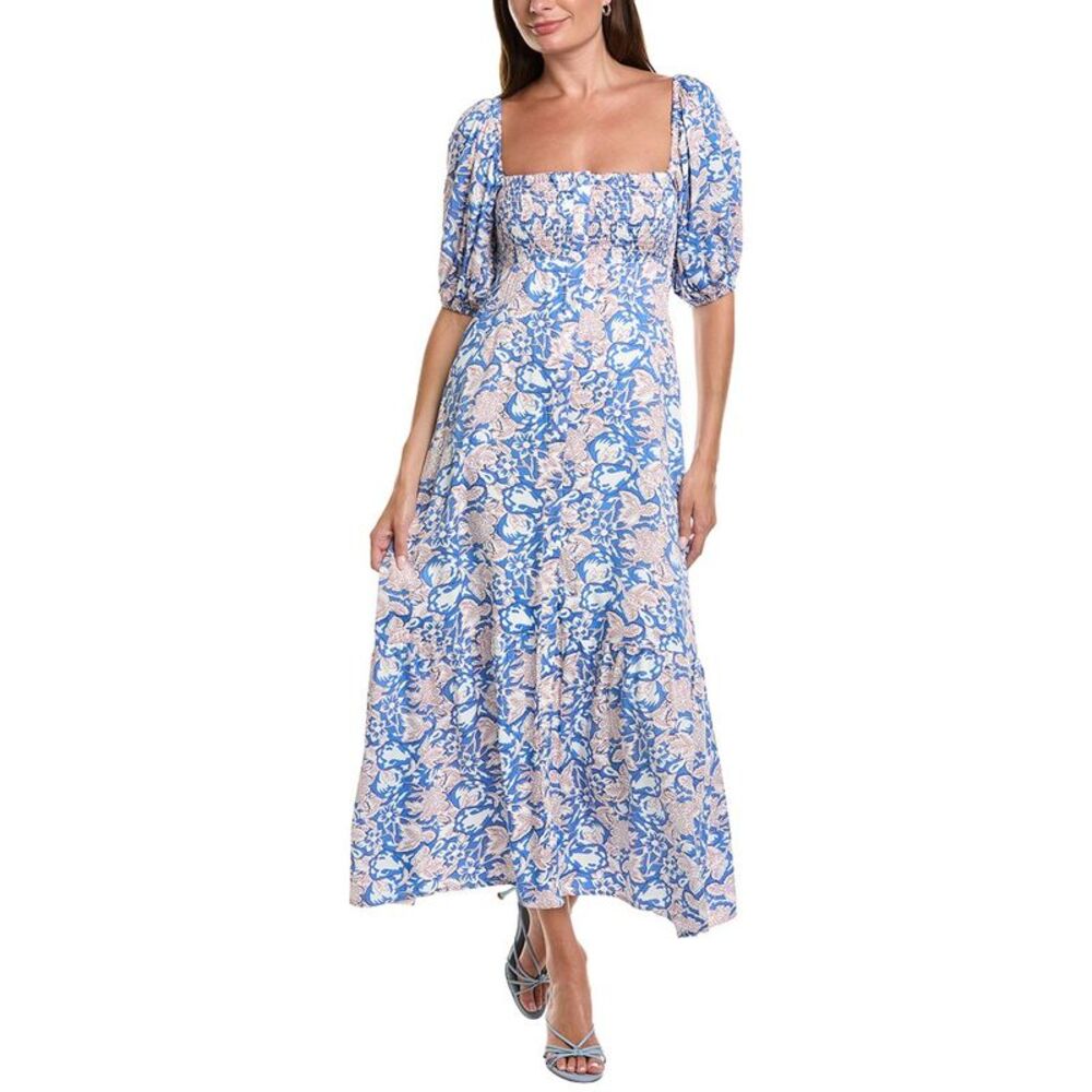 Emerson Fry Womens Santiago 3 Maxi Dress, White